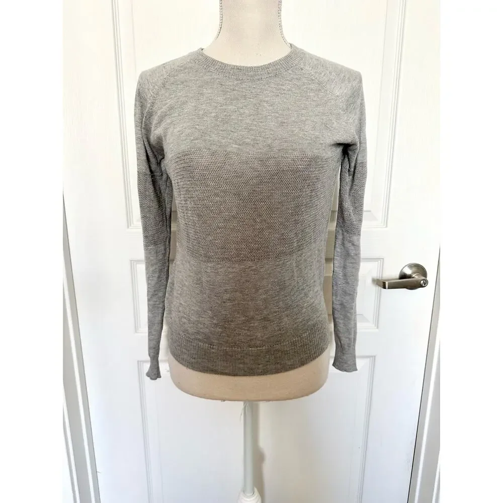 Spiritual Gangster On The Go Sweater Heather Gray Size XS